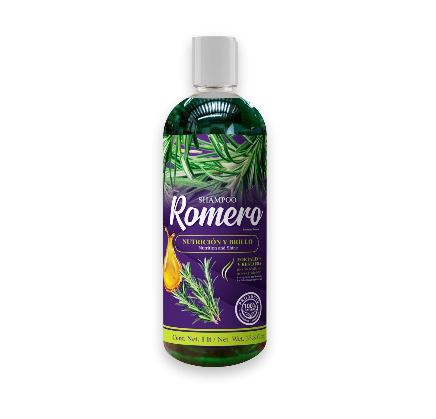 Shampoo Romero 1 Litro 33.8 fl oz