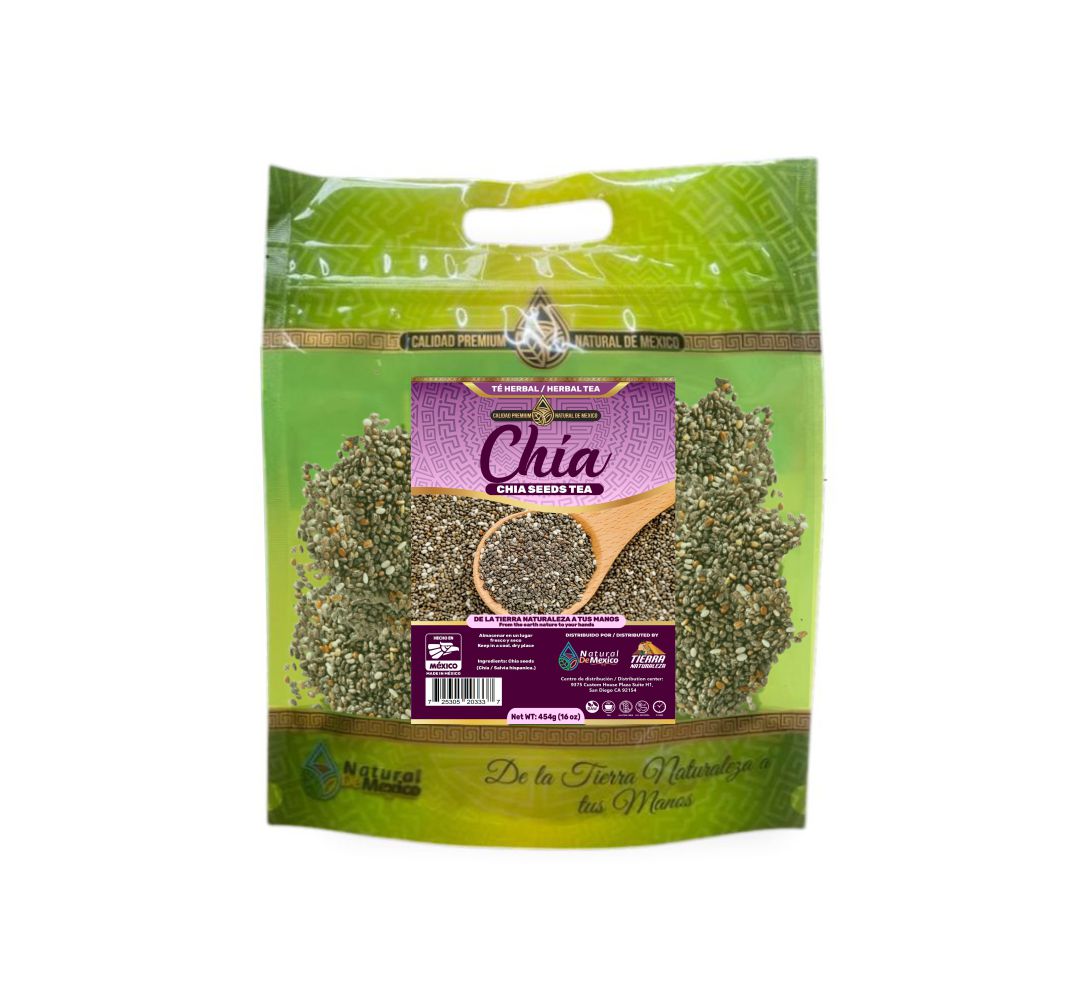 Semillas de Chia Seeds 16 Oz. Natural