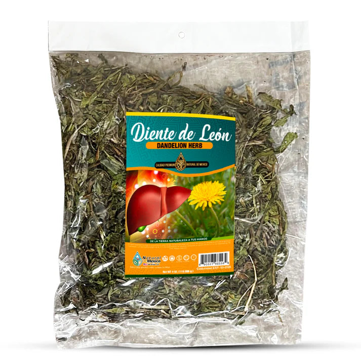 Diente de Leon 4 onzas Te Dandelion Tea 4 Oz. Dandelion