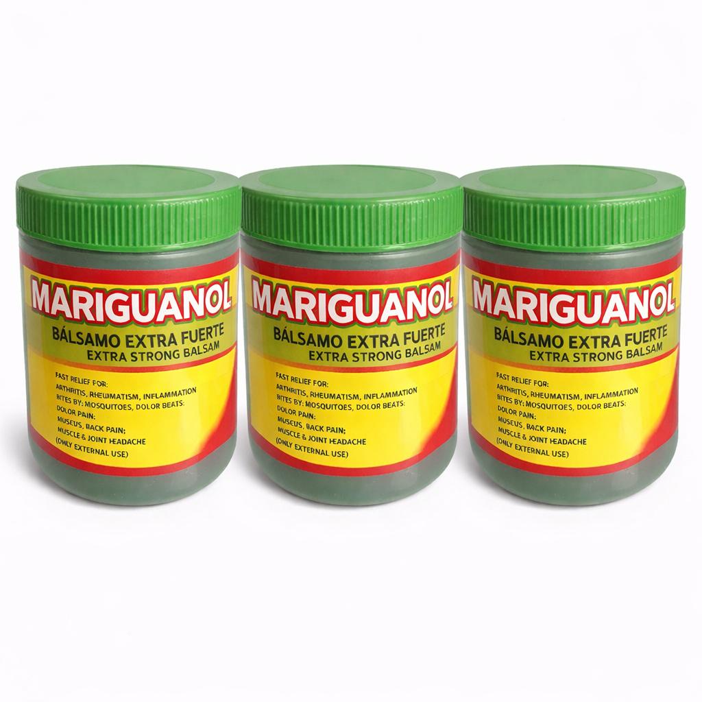 3 Pack Pomada Gel Mari Verde 125gr.