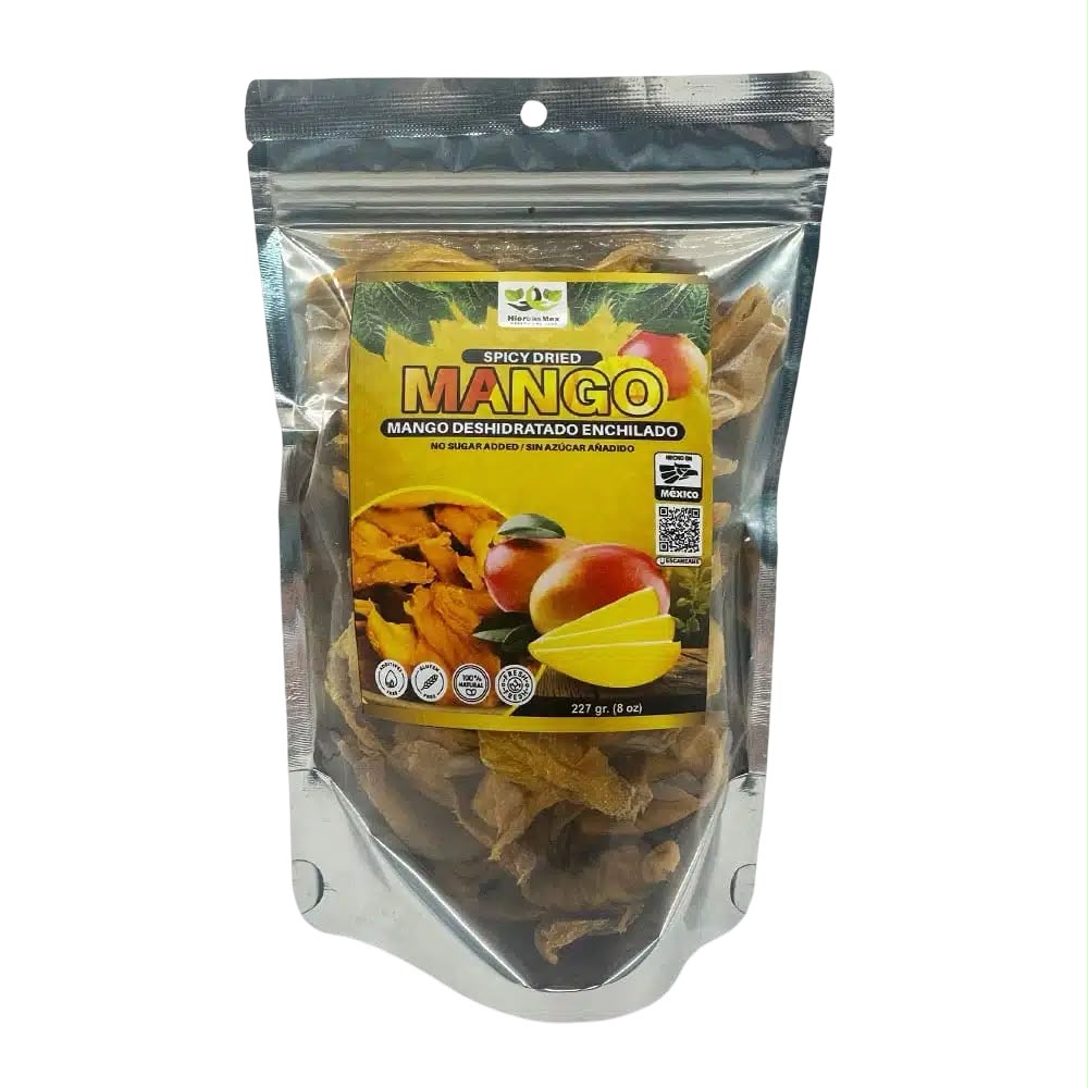 Mango Deshidratado Tradicional No Added Sugar Dried Mango 8 Oz.