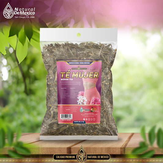 Compuesto Herbal Te Mujer Women Tea 4 onzas Tea Te 4 Oz.