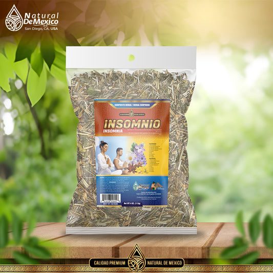 Compuesto Herbal Insomnio 4 onzas Tea Te 4 Oz