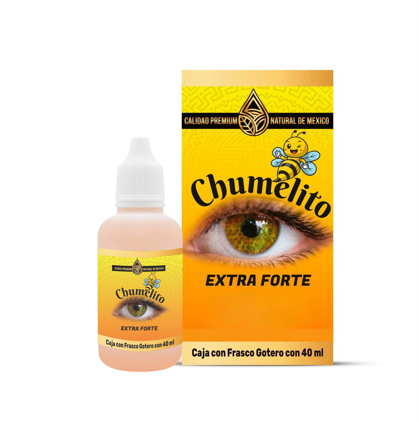 Gotas Chumelito para Ojos Natural de Mexico 40 ml