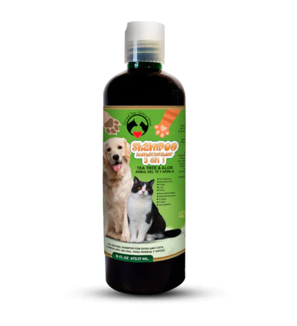 Shampoo y Acondicionador para perros y Gatos 16 fl oz