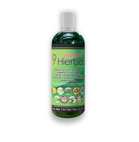 Shampoo 9 Hierbas 1 Litro