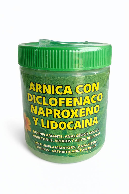 Pomada Gel Arnica Diclo Napro y Lido 125gr.