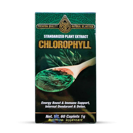 Suplemento Clorofila Chlorophyll Supplement 60 Caplets