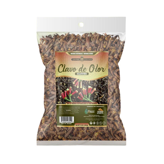 Clavo de Olor Cloves Clover Natural 16 Oz.