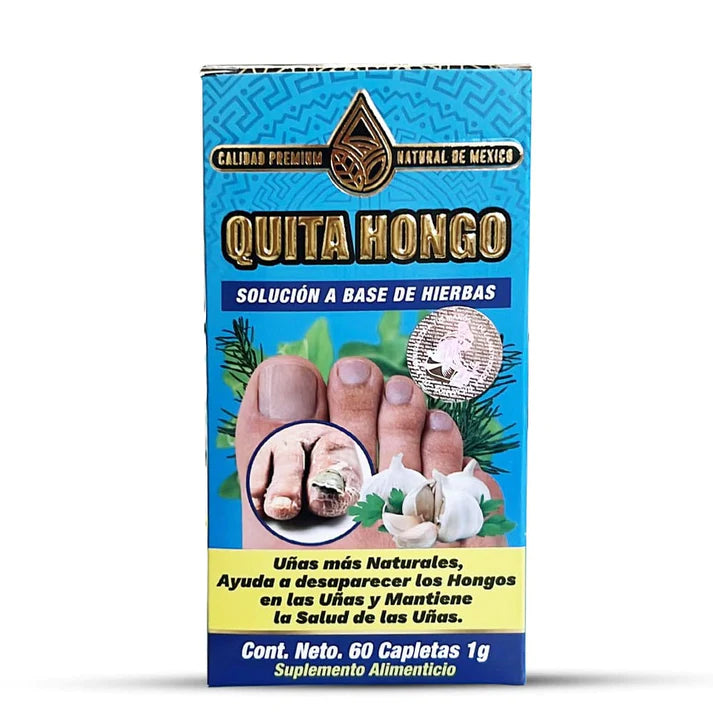 Suplemento Quita Hongos Fungus Removal Supplement 60 Caplets