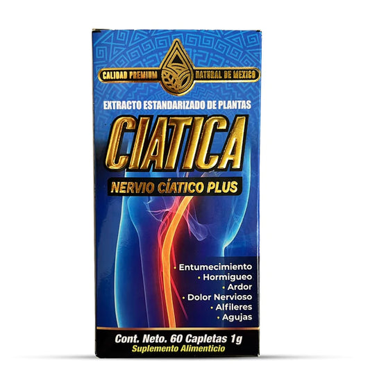 Suplemento Ciatica Sciatic Nerve 60 Caps Premium Supplement