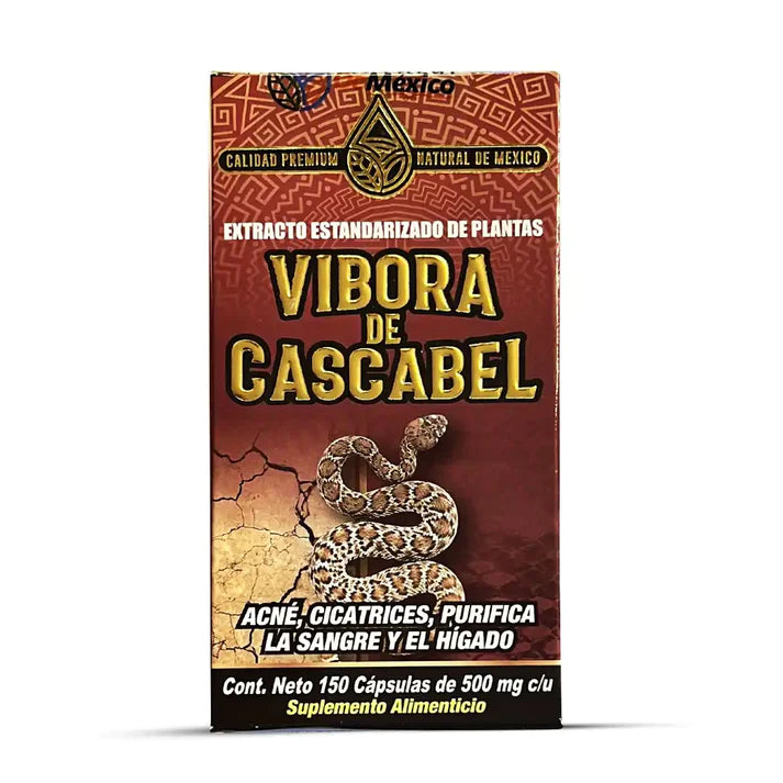 Suplemento Vibora de Cascabel Rattlesnake Supplement 60 Caplets