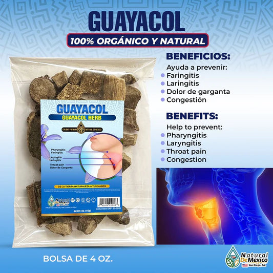 Guayacol 4 onzas Te Tea 4 Oz.