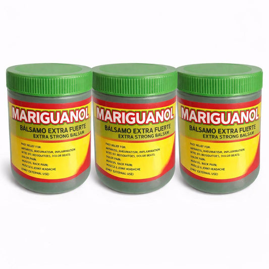 3 Pack Pomada Gel Mari Verde 125gr.
