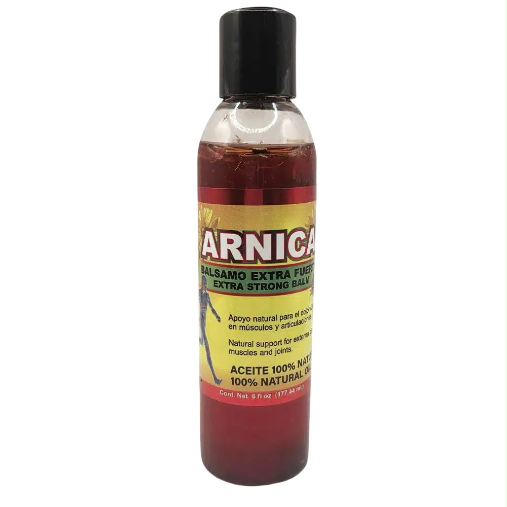 Aceite de Arnica 6 fl oz. 100% Natural