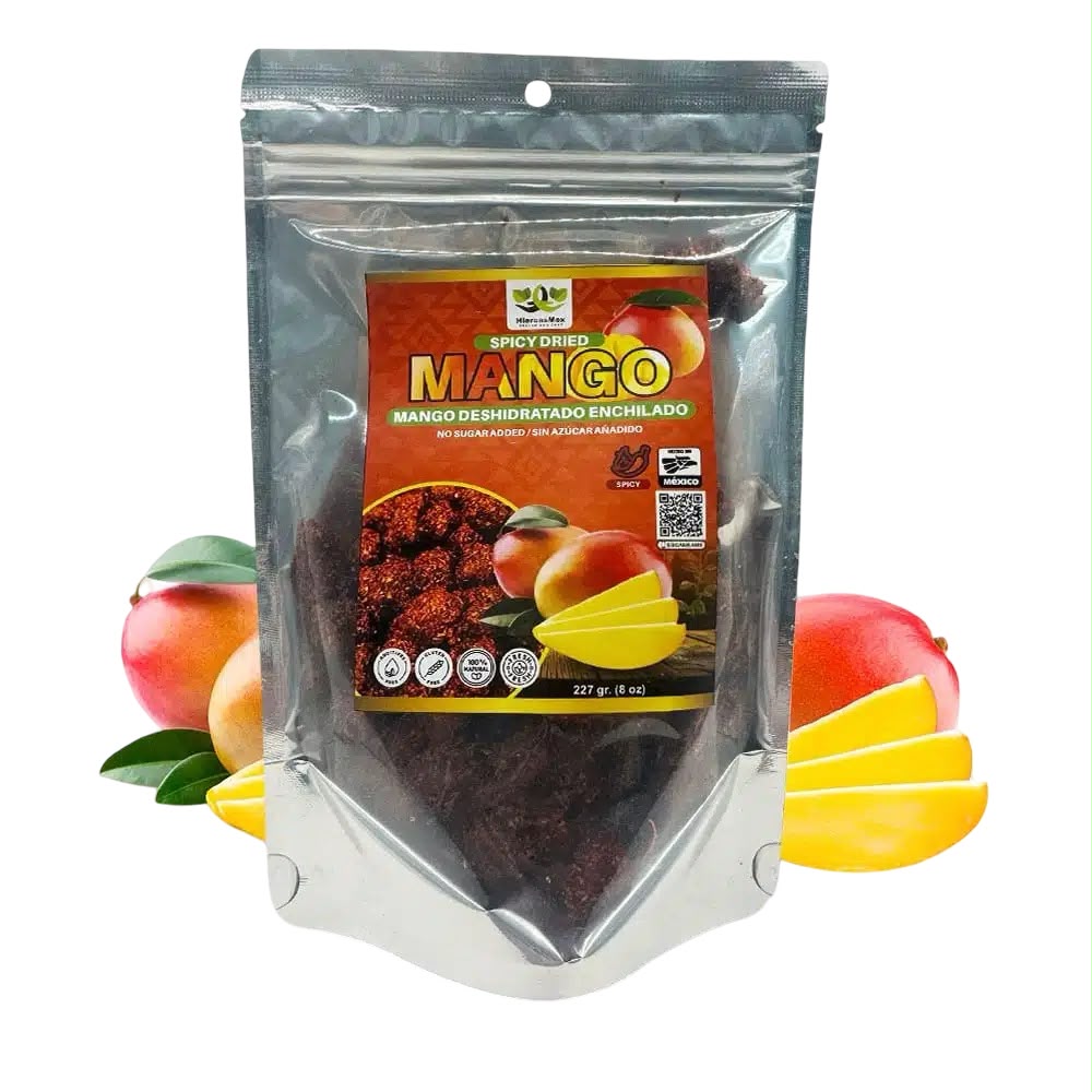 Mango Deshidratado Enchilado Spicy Dried Mango 8 Oz.