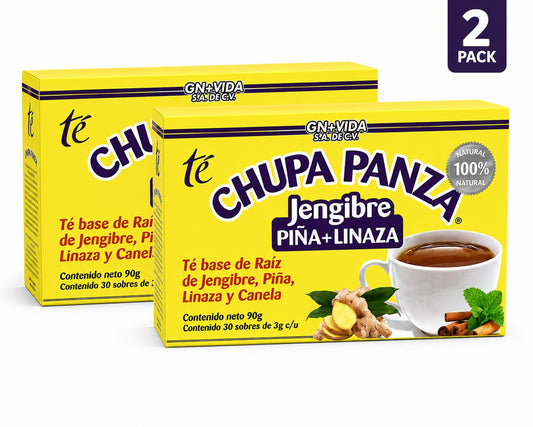 2 Pack Te Chupa Panza GN 30 Sobres