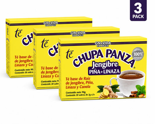 3 Pack Te Chupa Panza GN 30 Sobres