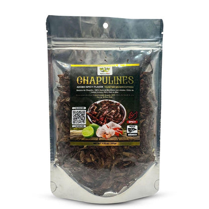 Chapulines con Adobo Deliciosos!