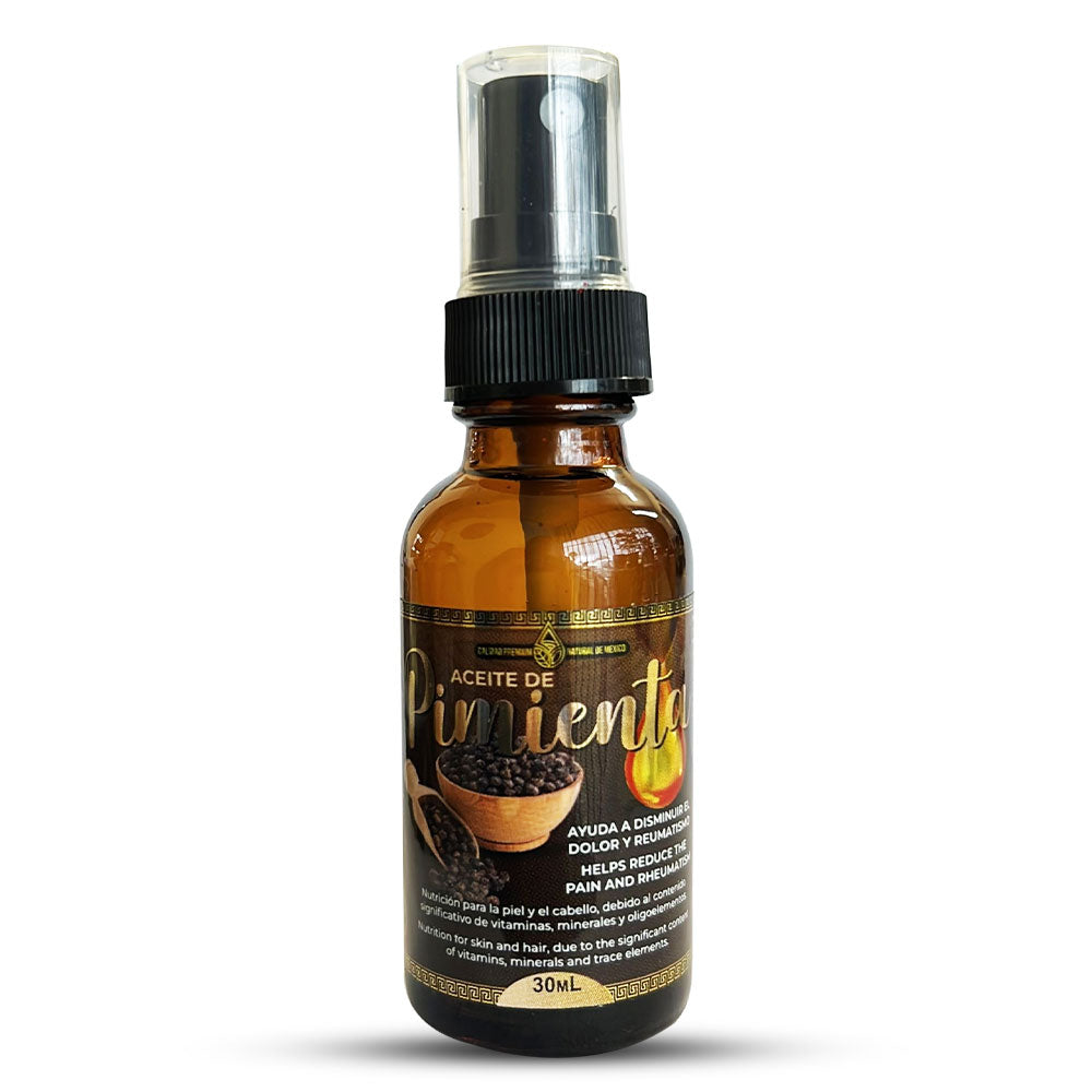 Aceite de Pimienta Pepper Essential Oil Virgin 30 ML.