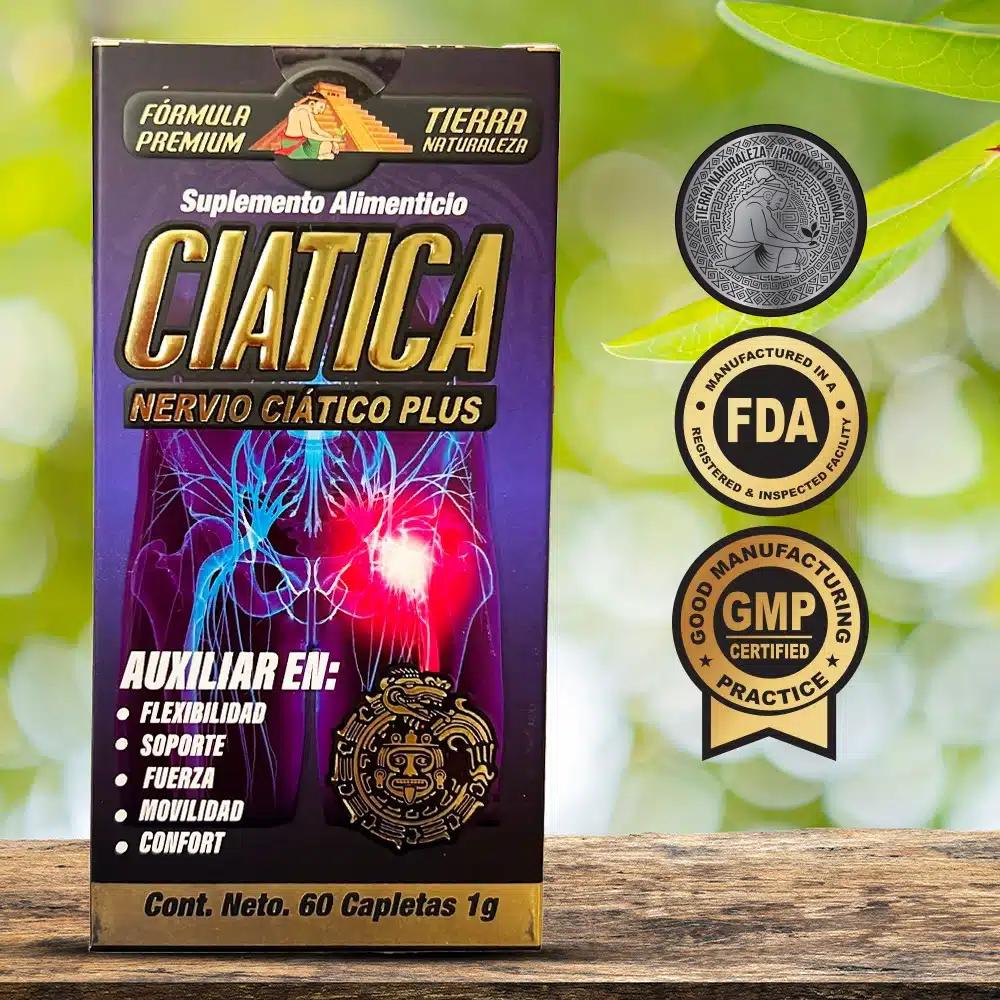 Suplemento Ciatica Sciatic Tierra Naturaleza 60 Caplets