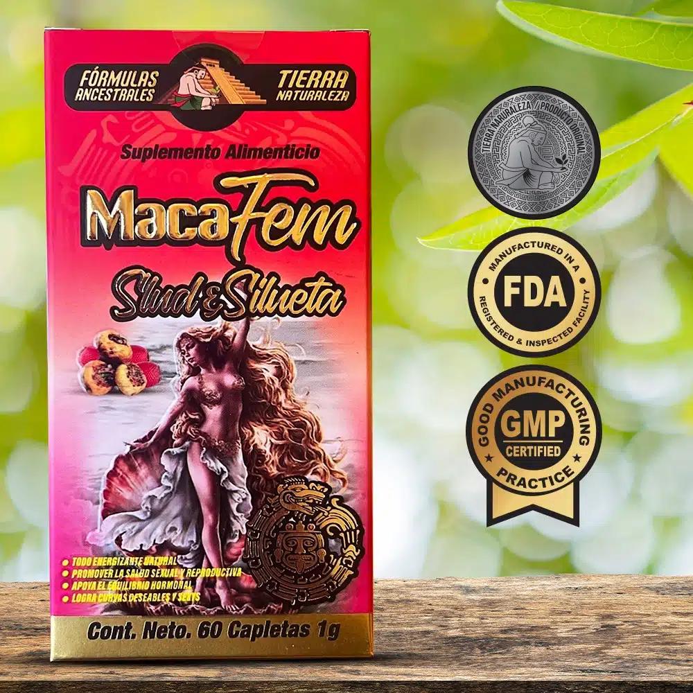 Suplemento Maca Fem Tierra Naturaleza MacaFem 60 Caplets