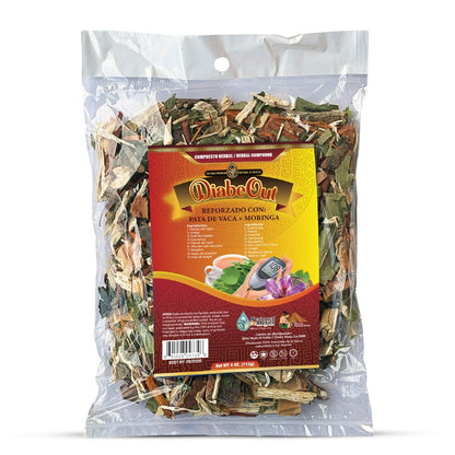 Compuesto Herbal Diabe Out 4 onzas Te Tea 4 Oz.